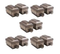 Remingtape Filtre de Remplacement Universel de Machine de Générateur D'Oxygène de 10 Pièces, Filtre de Générateur D'Oxygène de 5L pour le Filtre de Concentrateur D'Oxygène