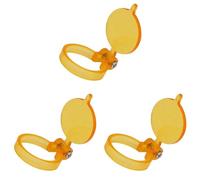 Remingtape Filtre Jaune 3PièCes pour Lampe Frontale à LED Loupes Dentaires ÉClairage de Laboratoire Utile Accessoires de Loupe Binoculaire Optique