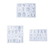 Remingtape Insel Boucles d'oreilles Pendentifs Résine époxy Moules DIY Résine de Silicone Moule Résine Décorative