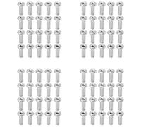 Remingtape Kit de 80 douilles de protection en acier inoxydable pour garde-corps de câble métallique 1/8 - Qualité marine - DIY Balustrade T316