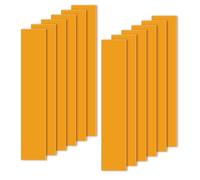 Remingtape Lot de 12 bandes de travail du bois Zero pour des coupes plus précises sur la scie à onglet, insert Zero Clearance pour le positionnement des coupes de bois