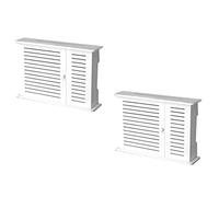 Remingtape Lot de 2 boîtes de rangement sans fil WiFi pour routeur - Support mural - Prise murale - Étagère - Porte