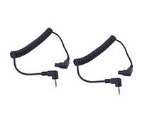 Remingtape Lot de 2 câbles de connexion 2,5 mm C3 pour déclencheur à distance 1D / 5D / 6D / 5DII / 5DIII / 7D / 10D / 20D / 30D / 40D / 50D