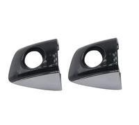 Remingtape Lot de 2 caches de clé de porte gauche noir argenté pour A6/S6 A7 Sportback A8/S8 4H1837879