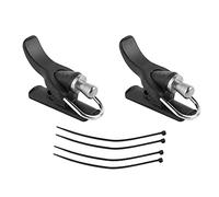 Remingtape Lot de 2 canons de pêche en mer - Aide à la traction - Bobine fixe - Bouton de pouce - Accessoire de pêche