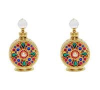 Remingtape Lot de 2 huiles de parfum concentrées pour hommes et femmes, parfum enchanteur, parfum arabe, rétro de luxe vintage avec parfum longue durée