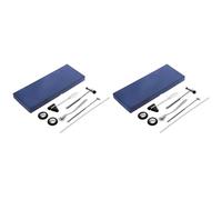 Remingtape Lot de 2 percussions neurologiques avec moulin à vent, marteau Babinski, marteau Buck, kit de diagnostic