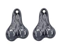 Remingtape Lot de 2 pièces de simulation en métal pour voiture RC 1/8 1/10 1/12 SCX10 TRX4,4 55 x 38 mm