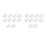 Remingtape Lot de 20 mini cartes d'extension PCIe PCI-E en métal de demi-à pleine taille, support adaptateur sans fil WiFi PCI Express