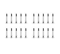 Remingtape Lot de 20 stylets universels transparents pour écran capacitif, pointe de rechange, dessin, écriture, tête de crayon