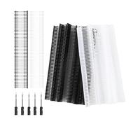 Remingtape Lot de 2400 mini fermoirs StitchGun - Fixer TaggingGun - Avec 5 aiguilles extra fines (noir/0,4)