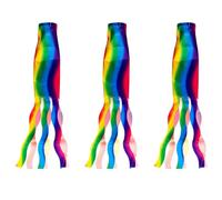 Remingtape Lot de 3 à air arc-en-ciel - Drapeau - Décoration de jardin et de camping - 70 cm