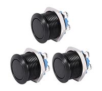 Remingtape Lot de 3 boutons de pour voiture 16 mm 12 V