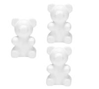 Remingtape Lot de 3 décorations de bricolage en mousse de polystyrène - Modélisation en mousse de polystyrène - Décoration de Noël - 1