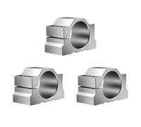Remingtape Lot de 3 supports de serrage pour moteur à broche CNC de 65 mm avec vis de 12 pièces, pour la gravure de fraises CNC