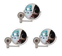 Remingtape Lot de 3 ventouses grossissantes 1X / 3X réglables pour cosmétiques double face