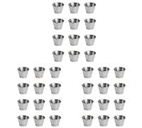 Remingtape Lot de 36 gobelets à sauce en acier inoxydable - Pour sauces, sauces, ramequin