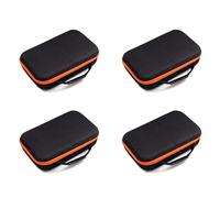 Remingtape Lot de 4 à outils étanches résistants aux chocs - Boîte à outils pour perceuse, sac de transport en tissu Oxford pour matériel d'électricien - 33 x 22,5 x 9 cm