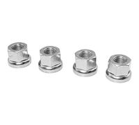 Remingtape Lot de 4 écrous de moyeu de vélo accessoires de vélo, écrou mobile antidérapant, 9 mm