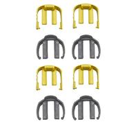 Remingtape Lot de 4 pinces jaunes pour nettoyeur K2 K3 K7 et accessoires - Clips C pour machine