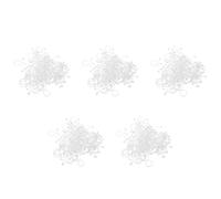 Remingtape Lot de 500 serre-câbles ronds en nylon blanc