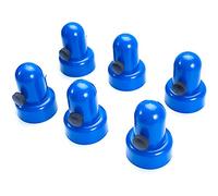 Remingtape Lot de 6 capuchons de protection pour trampoline - Diamètre : 1,5 mm - Capuchons de sécurité avec vis et pouce - Pour filet de trampoline