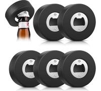 Remingtape Lot de 6 décapsuleurs de hockey sur glace - En acier inoxydable - Cadeau de hockey pour homme