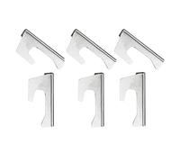 Remingtape Lot de 6 entretoises universelles en acier inoxydable pour plaques de feu, tonneau à feu, ,