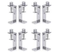 Remingtape Lot de 8 pinces haute performance en métal, pince en C, pince de travail du bois avec larges fentes de mâchoires (85 mm),