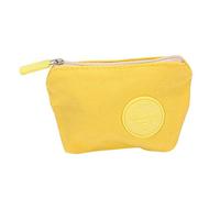 Remingtape Macarons de haute qualité pour et filles Toile mignonne Grande capacité Papeterie Méchante Jaune, jaune