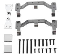 Remingtape Pour MN D90 MN-90 MN99S MN99 RC Mise à niveau de voiture Pièces en métal Barre de traction Base Siège et Support de servo supérieur Accessoires de