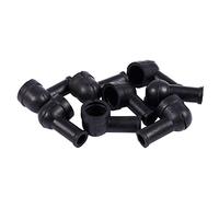 Remingtape R 8 pièces 15 x 8 mm Noir Pipe PVC en forme de borne de batterie Couvercle isolant