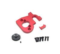 Remingtape RC Support de moteur de voiture avec boîte de vitesses pour 144001 124019 124018 RC Accessoires de mise à niveau Rouge