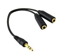 Remingtape Répartiteur pour haut-parleurs et écouteurs 3,5 mm