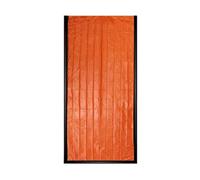 Remingtape Sac de couchage extérieur simple Feuille d'aluminium PE de sport Sac de couchage Chaud Sac de couchage d'urgence Orange
