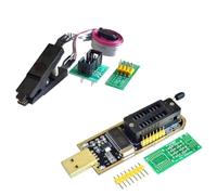 Remingtape SOIC8 SOP8 Test Clip BIOS Module de programmation USB CH341 pour série 24 25 EEPROM Flash BIOS Module de programmation USB pour EEPROM 93CXX / 25CXX / 24CXX