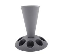 Remingtape Support de poche à douille, outil de décoration de gâteau avec 8 buses fendues, support de poche à douille en plastique pour kit de décoration de gâteau A