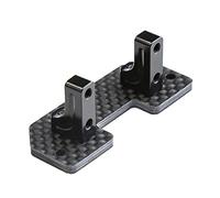 Remingtape Support de servo en fibre de - Pour SCX10 SCX10 SCX10 II 90046 1/10 RC Crawler Auto Upgrade