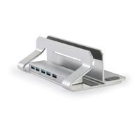 Remingtape Support vertical pour ordinateur portable pour organiseur de bureau et station d'accueil de rangement avec hub 3.0