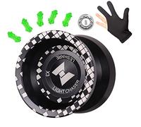 Remingtape Yo-Yo - Non réactif - Chaser X3 - En alliage - Pour les débutants - Pour pratiquer des figures avec des et des lacets