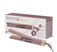 Remington - Lisseur cheveux AIRvive AS8930 - 2 en 1 secs/humides, Ionic Air, céramique, écran LED