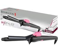 Remington Boucleur à cheveux [19mm: boucles sérées] MyStylist (Céramique, Température Élevée 190°, Prêt en 90 secondes, Indicateur LED) Fer à boucler CI1A119
