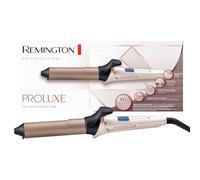 Remington Boucleur à cheveux [32mm: boucles glam] PROluxe (Technologie Intelligente OPTIheat, chaleur constante ciblée, Avec pince, Ecran LCD,10 réglages 120-210°C) Fer à boucler CI9132