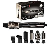 Remington Brosse pour sèche-cheveux [6 embouts de fixation, 25,38,50 mm, brosse à lisser, bouche de souffle] Sèche-cheveux et coiffage (brosse à air chaud et fer à friser pour toutes les longueurs de