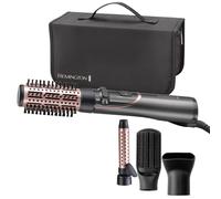 Remington Brosse Rotative à Air Chaud Styler Ionique 3 en 1 Curl & Straight : Volume, Boucles, Lissage, 4 Accessoires (Volumisateur, Fer à Friser, Concentrateur, Brosse Plate) AS8606