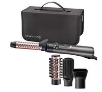 Remington - Brosse Soufflante Rotative, Brosse Plate, Sèche Cheveux et Fer à Boucler 4en1 - AS8606 Curl&Straight Confidence