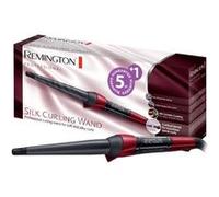 Remington CI96W1 Fer à Boucler, Boucleur Conique Silk Céramique Haute Qualité avec Protéine de Soie Noir G