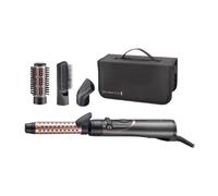 Remington Brosse Rotative à Air Chaud Styler Ionique 3 en 1 Curl & Straight : Volume, Boucles, Lissage, 4 Accessoires (Volumisateur, Fer à Friser, Concentrateur, Brosse Plate) AS8606
