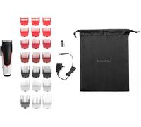 Remington Tondeuse Cheveux [Spécial Dégradé] Easy Fade(Lames en Acier Auto Affutées,Ultra Rapide, 21 Sabots 1,5-25mm: 9 Coupe fixe + 10 Coupe dégradée + 2 pour oreilles,Sans fil-50 min,Pochette) HC500