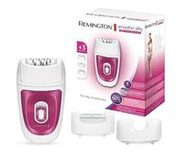 Remington Epilateur Electrique [3en1] Smooth&Silky (Epilation efficace longue durée, Utilisation Confortable, 40 pinces, 2 embouts: Précision + Massage) Epilateur EP7300